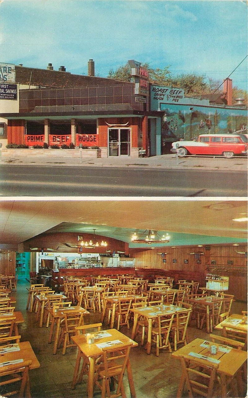 Prime Beef House - Vintage Postcard (newer photo)